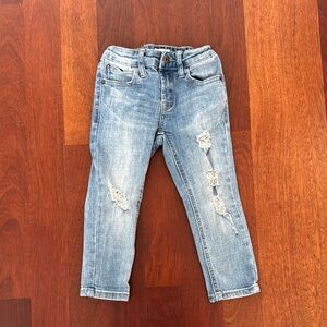 Hudson Jeans Kids Light Blue Distressed Denim